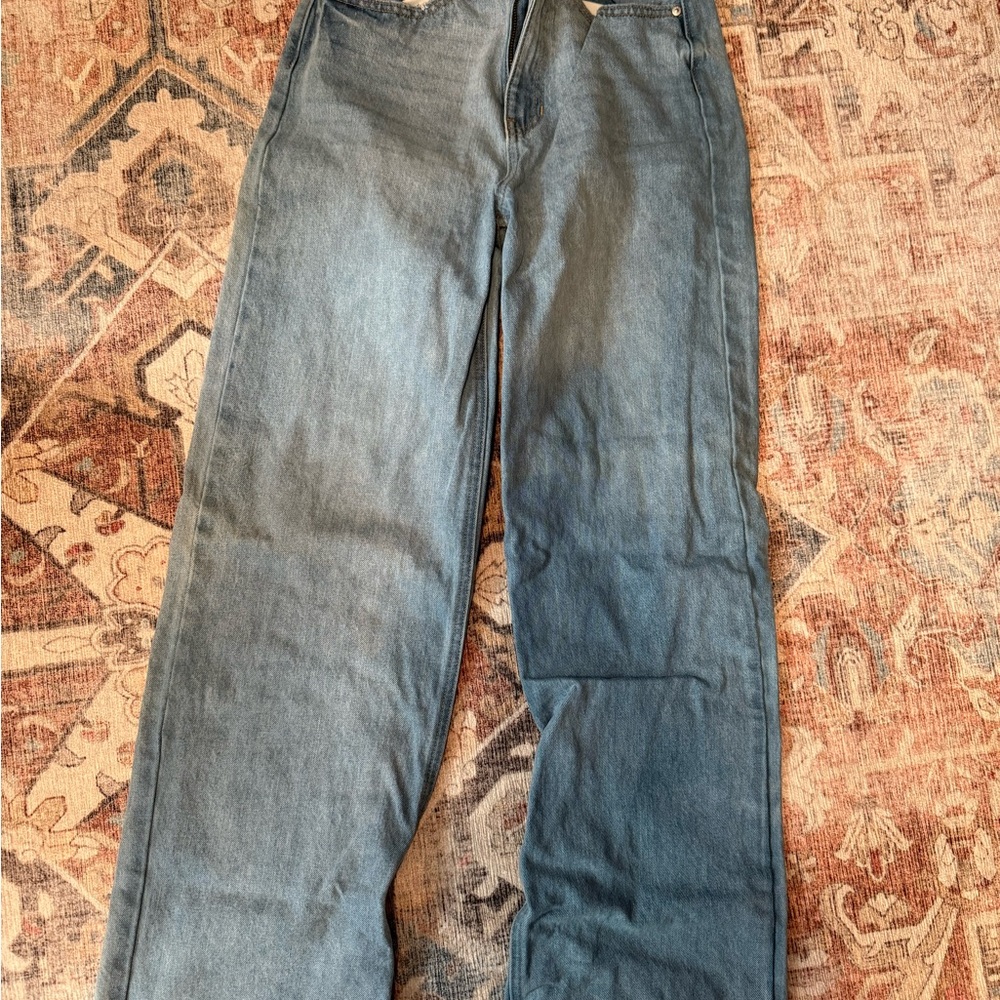 Like New JBD Skilled Sweetie Wide-Leg Light Wash Jeans Size 27 - Picture 5 of 7
